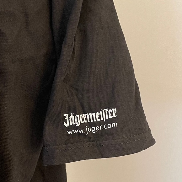 Jagermeister GUITAR Graphic T-Shirt, XL Vintage 🤘NEW OLD STOCK - Picture 2 of 6